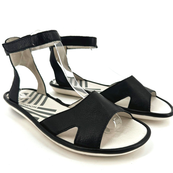 Fly London Womens Mafi Sandals Size 40/US 9 Comfort Leather Boho Minimalist - Picture 2 of 9